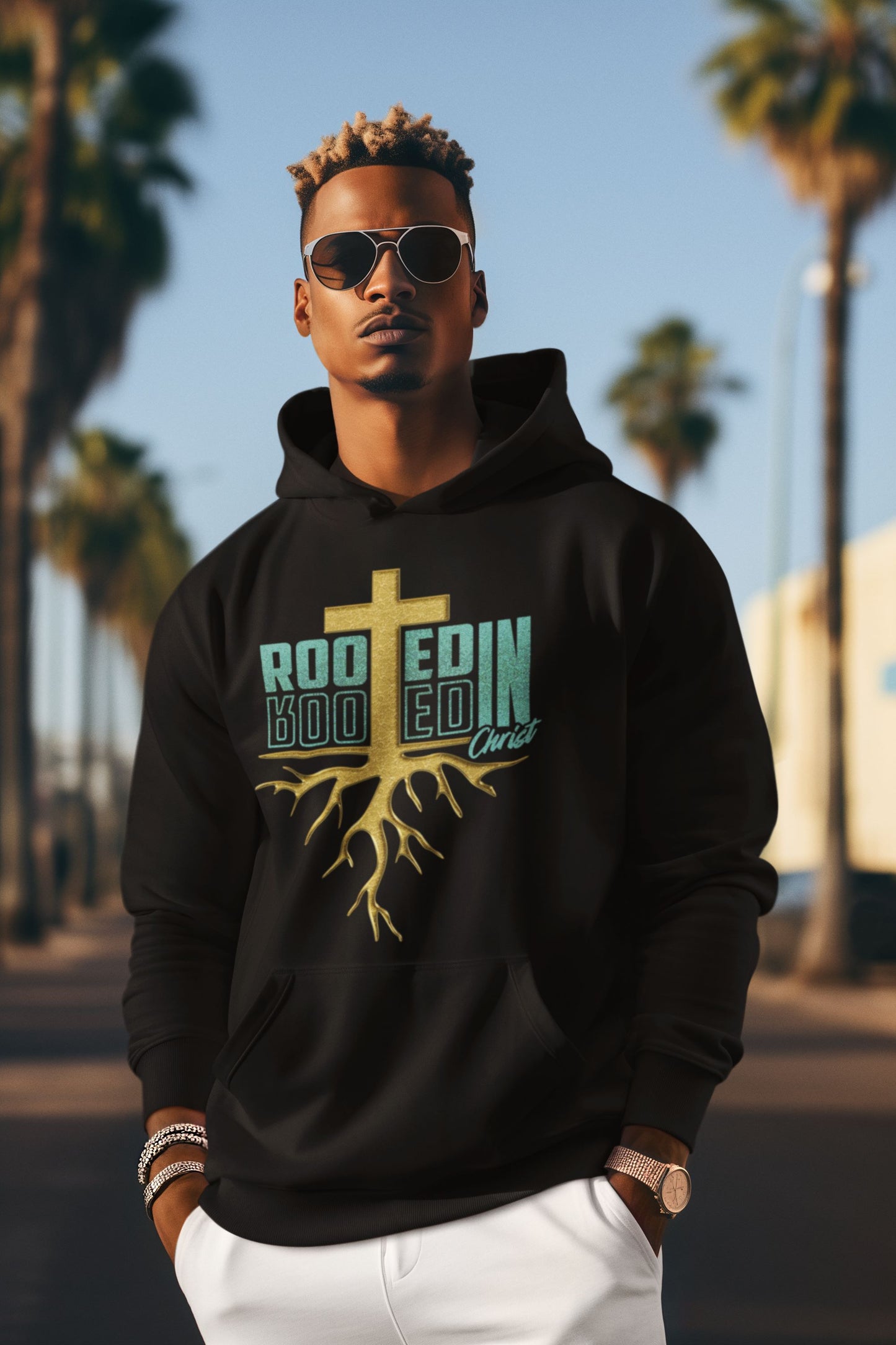 Rooted in Christ Unisex Hoodie