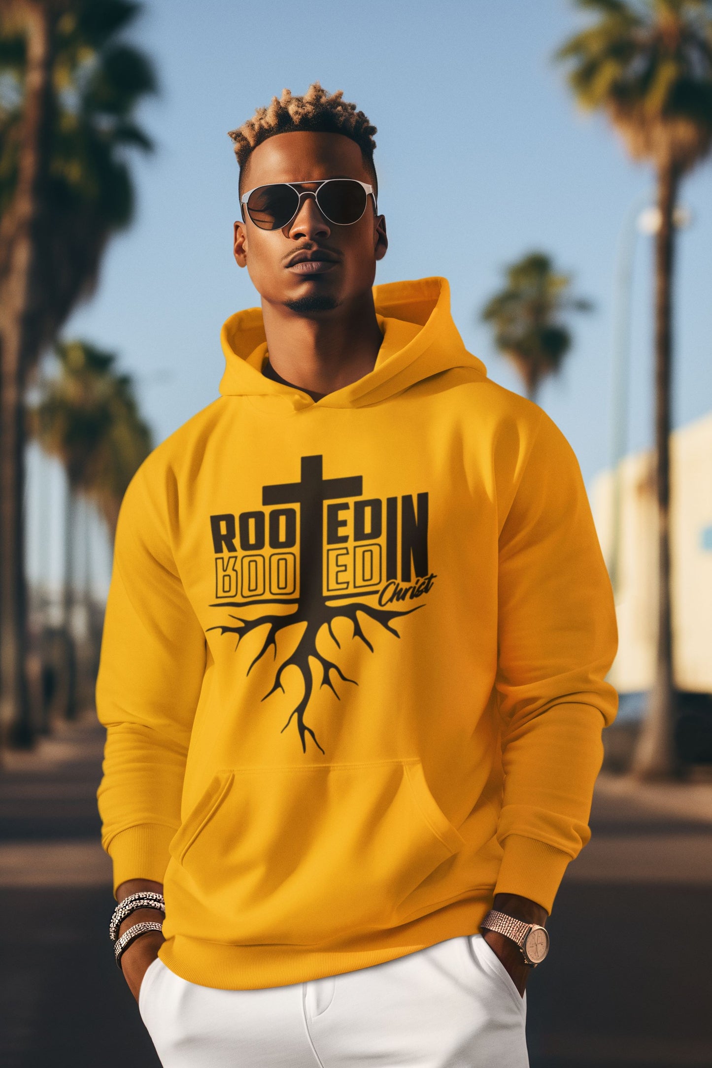 Rooted in Christ Unisex Hoodie