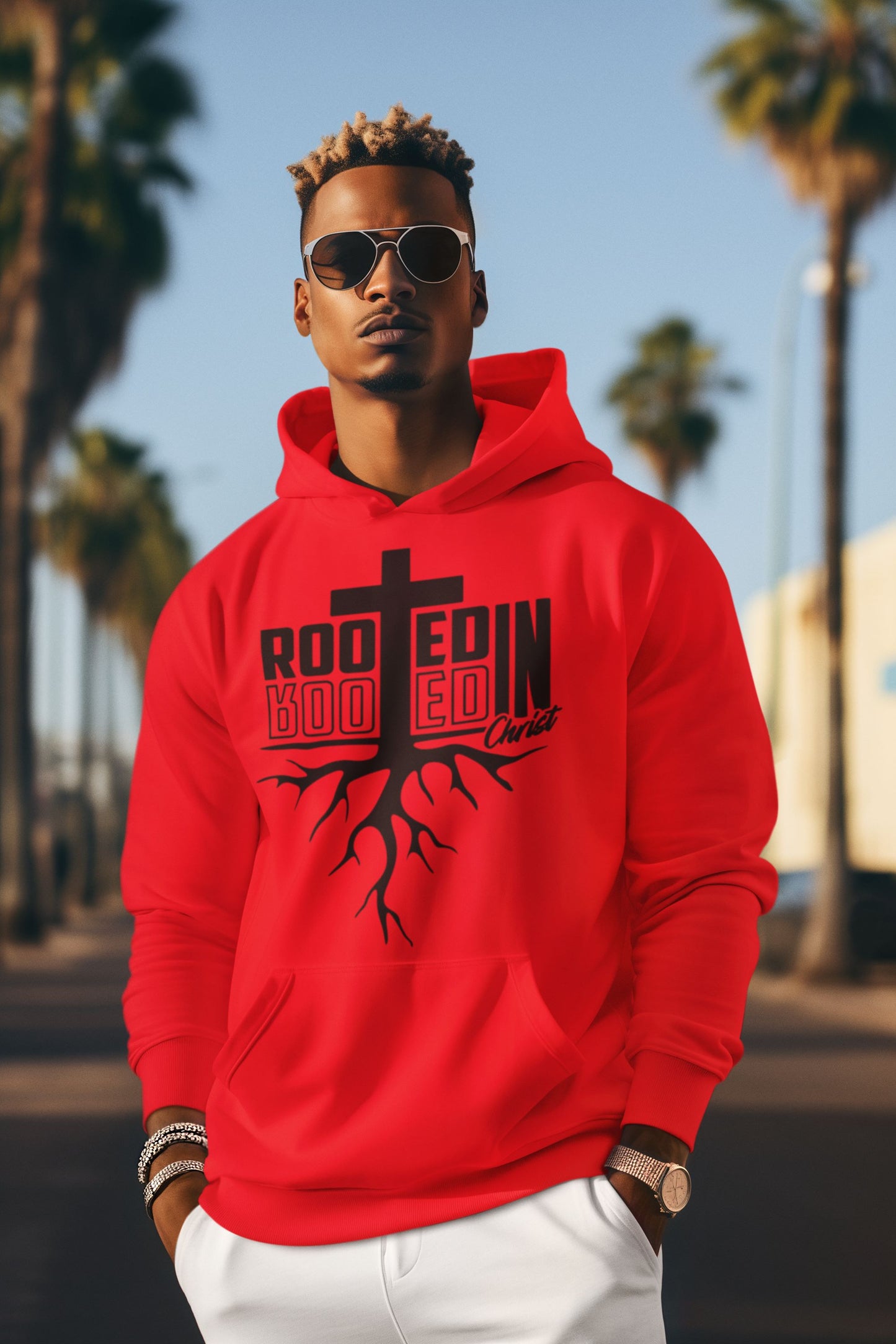 Rooted in Christ Unisex Hoodie