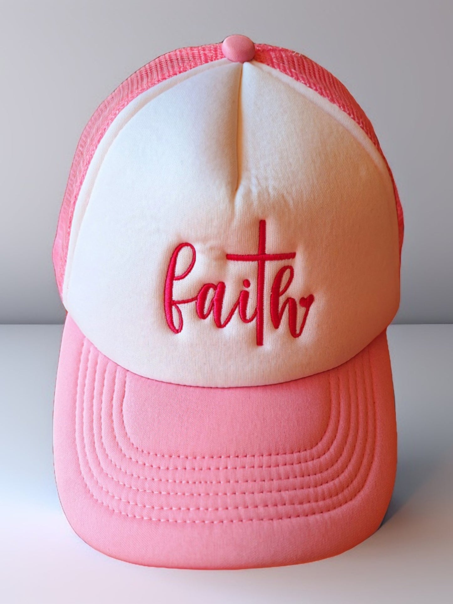 FAITH Embroidered Trucker Cap