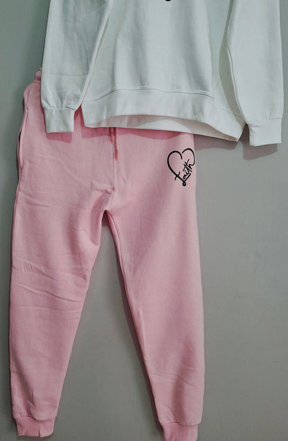 Faith Heart Sweater Set