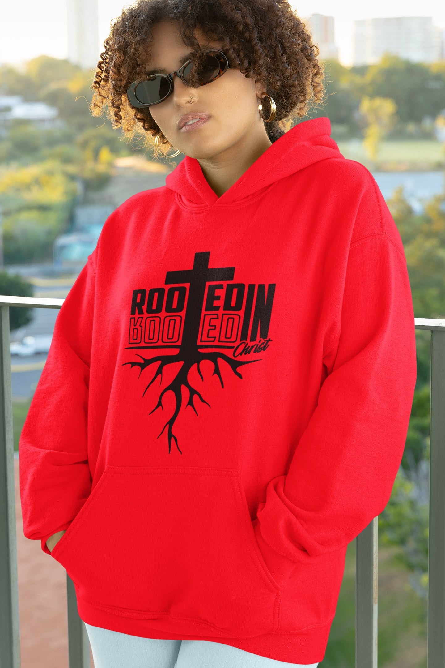 Rooted in Christ Unisex Hoodie